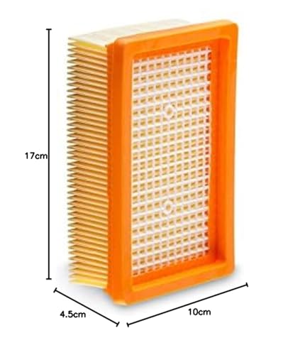 Filter za usisavač Kärcher WD4 serije, zamjenski filter 6.414-552.0 - dimenzije