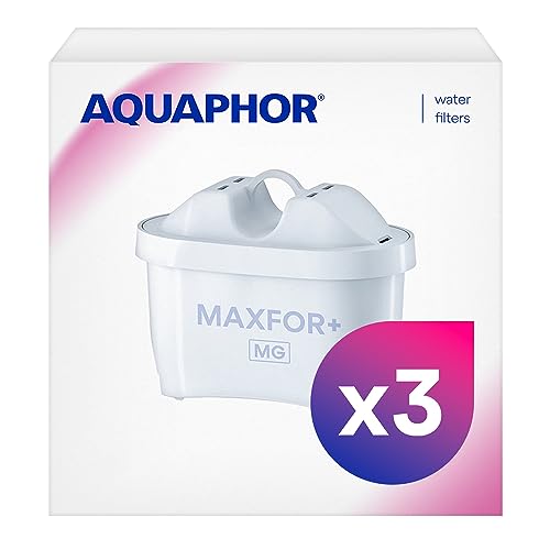 MAXFOR+ filter uložak s AQUALEN tehnologijom – pakiranje 3 komada s magnezijem – kompatibilan s BRITA i AQUAPHOR vrčevima