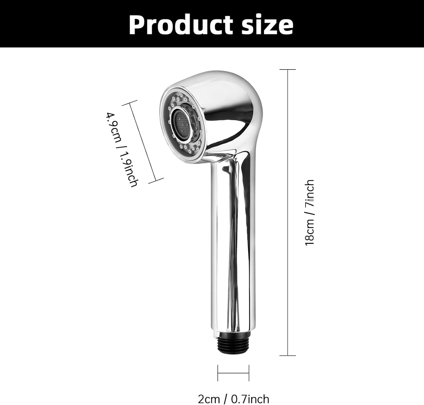 Dimenzije zamjenskog kuhinjskog tuša – kompatibilan i jednostavan za instalaciju