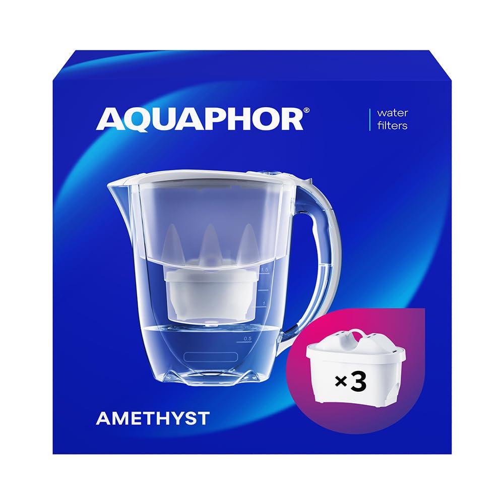 Aquaphor vrč za filtriranje vode s MAXFOR+ 3 filtera, komplet 