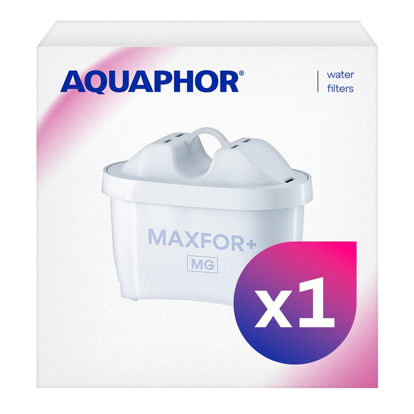 MAXFOR+ filter uložak s AQUALEN tehnologijom – pakiranje 1 komad s magnezijem – kompatibilan s BRITA i AQUAPHOR vrčevima