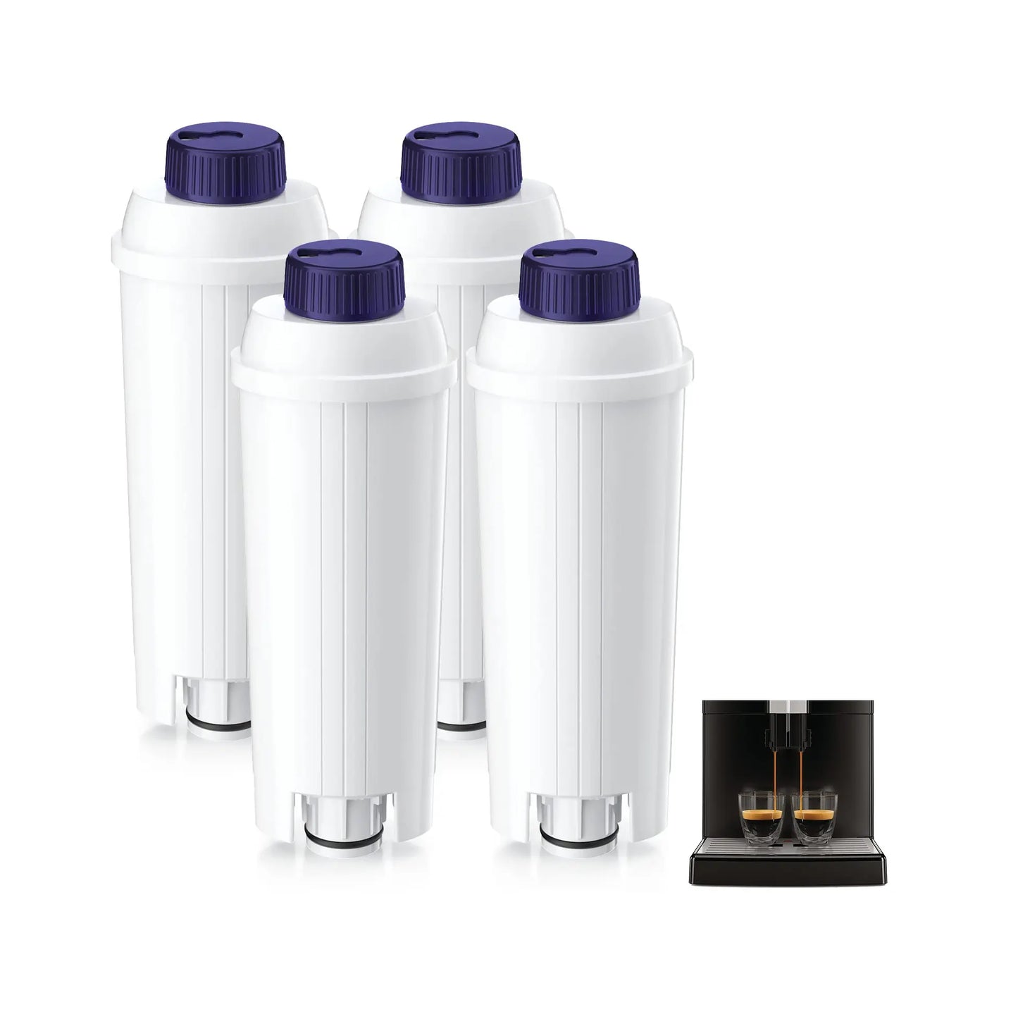 Pakiranje od 4 Arethone De'Longhi DLSC002 vodena filtera za kavu