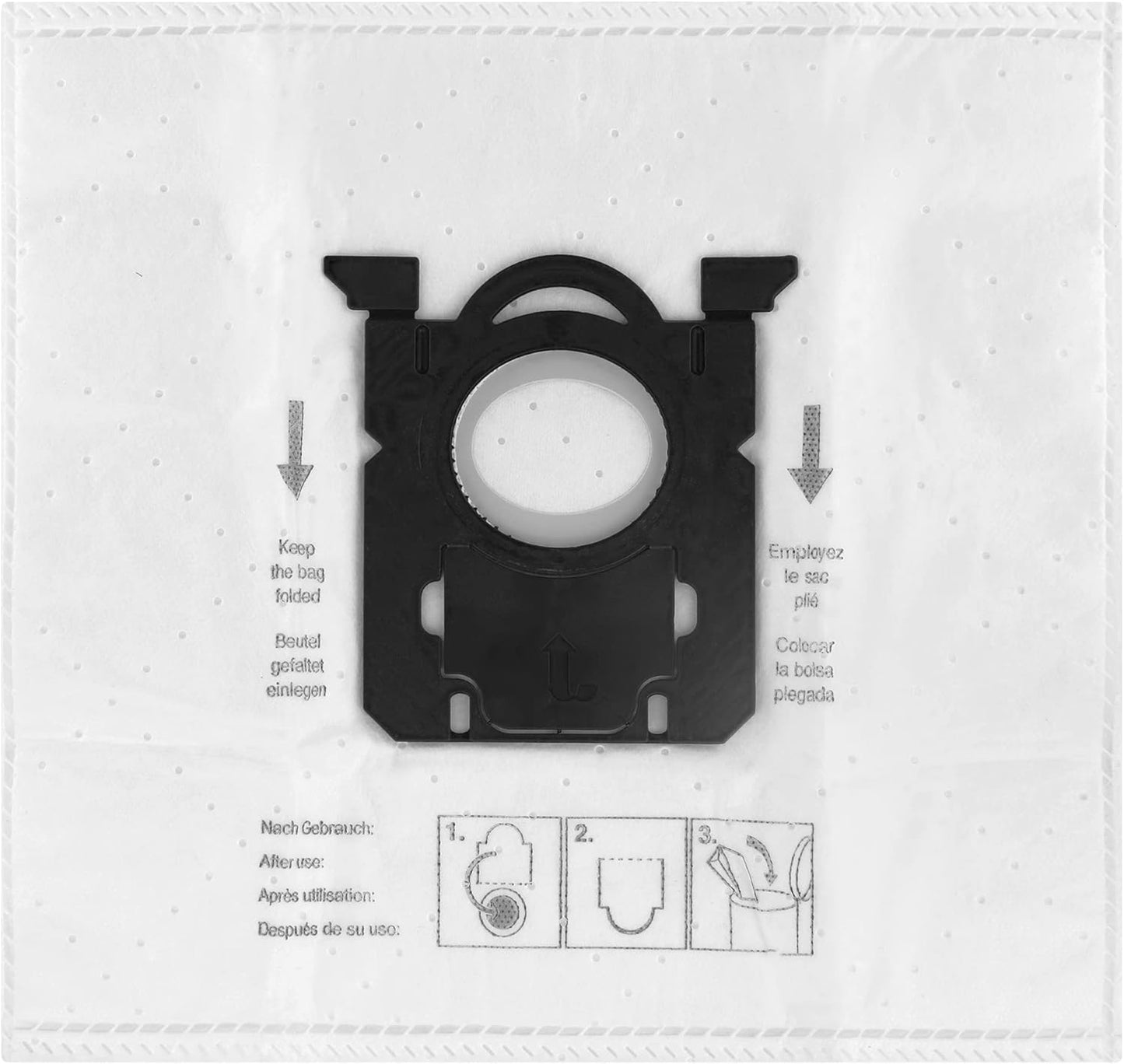 "Otvorena Etana vrećica za Philips S-Bag usisavač – zamjena, lako postavljanje"