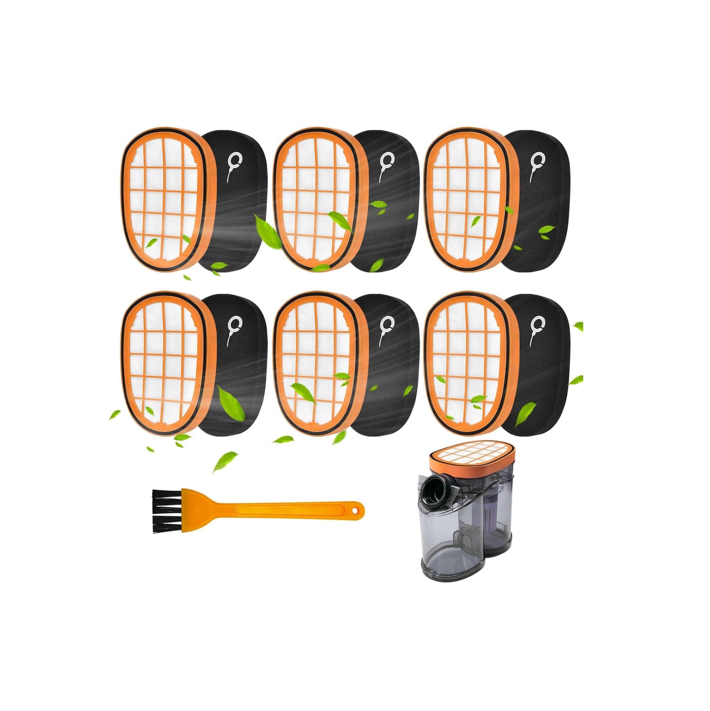 "Aivoro set zamjenskih filtara za Philips SpeedPro Max usisavače – komplet 6+6"