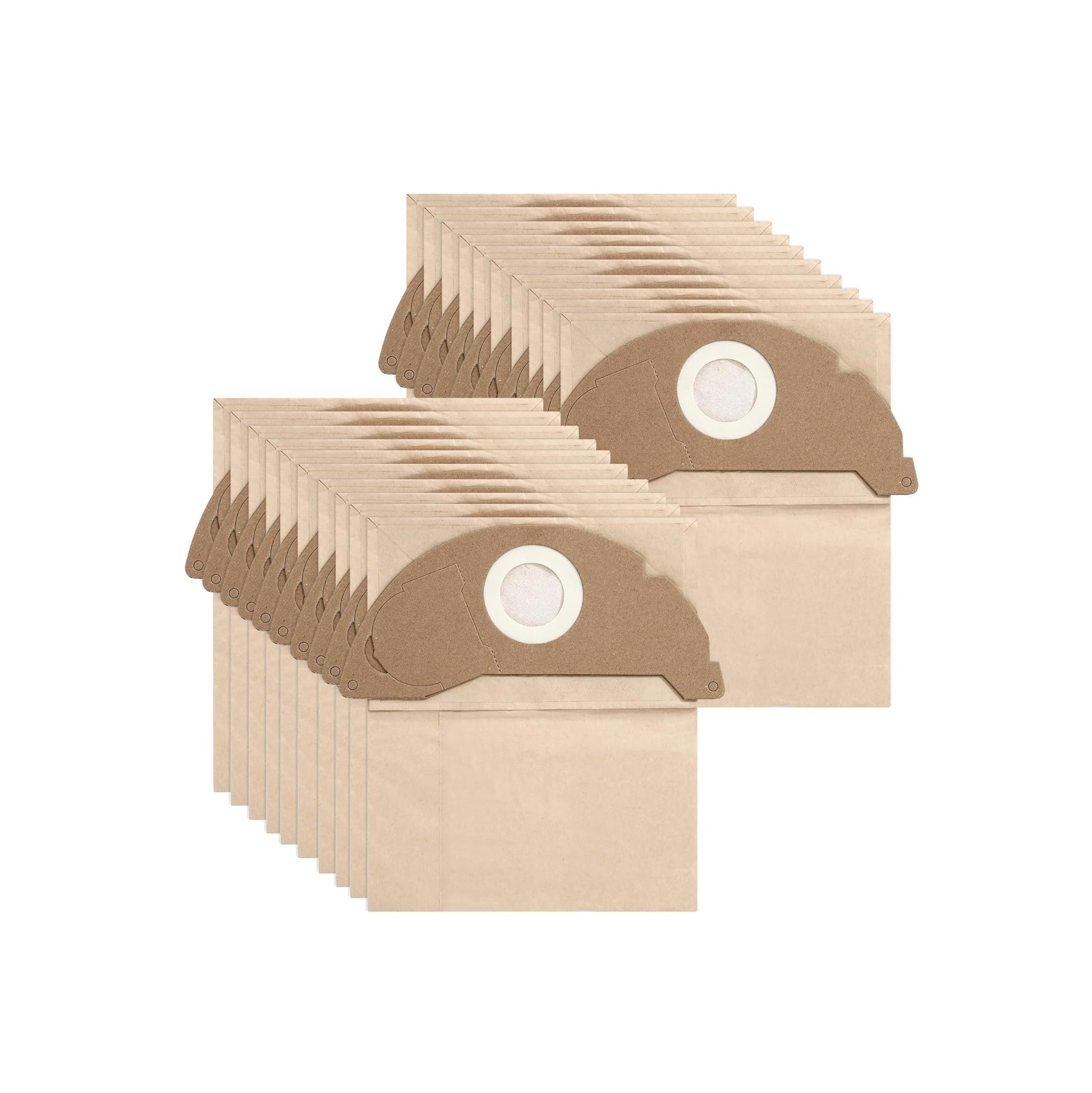 "lika 1 – prikaz vrećica:\n\"Zamjenske papirnate vrećice za usisavač Kärcher WD2 – pakiranje od 20 komada"