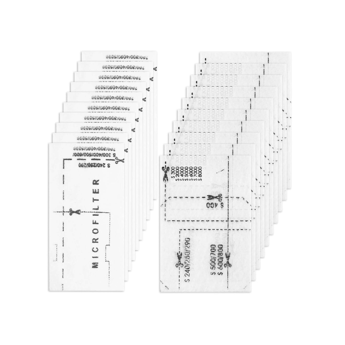"Zamjenski filteri za Miele C1, C2, C3 usisavače – set od 20 komada uključuje motorne i ispušne filtere”