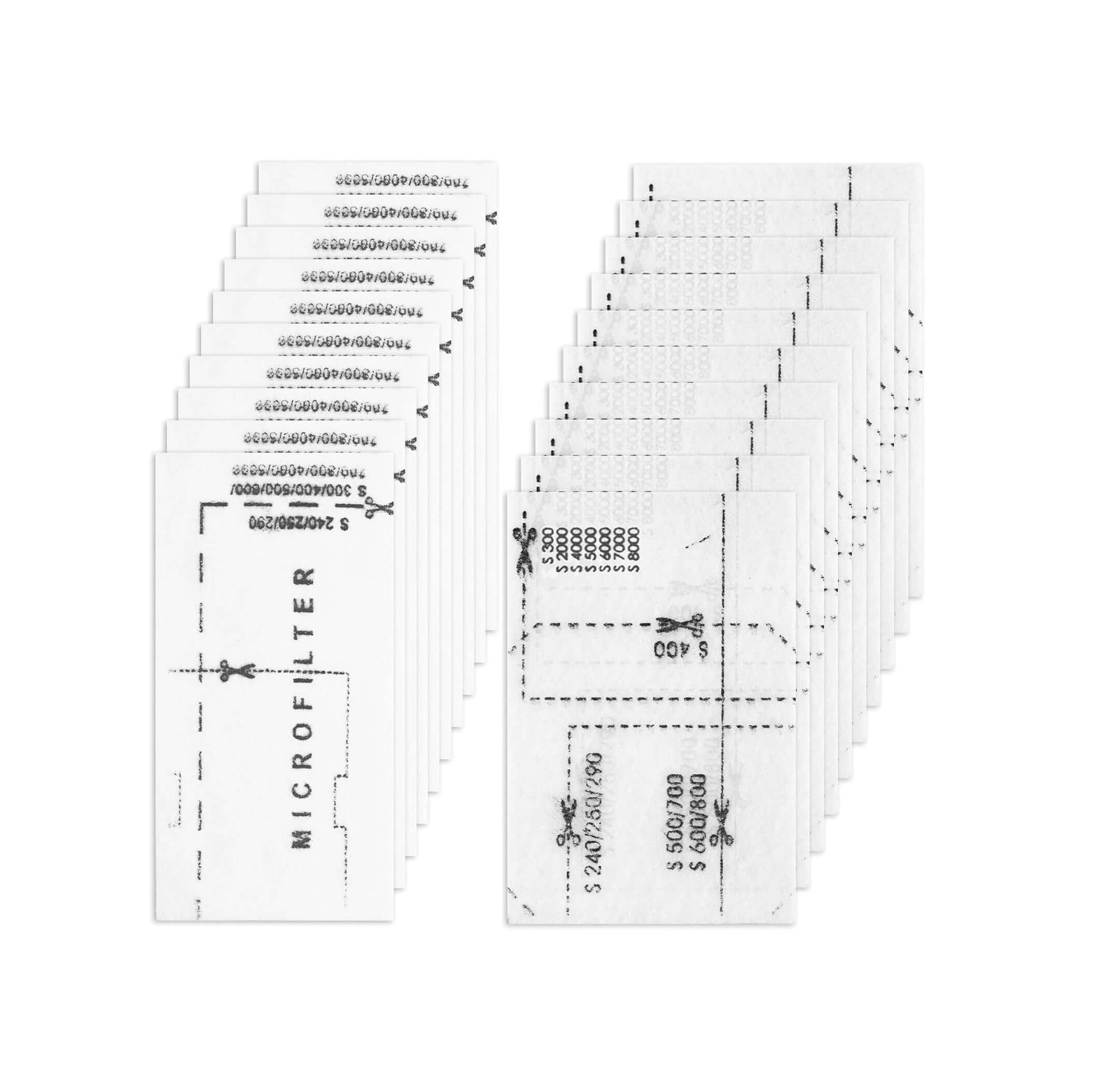 "Zamjenski filteri za Miele C1, C2, C3 usisavače – set od 20 komada uključuje motorne i ispušne filtere”