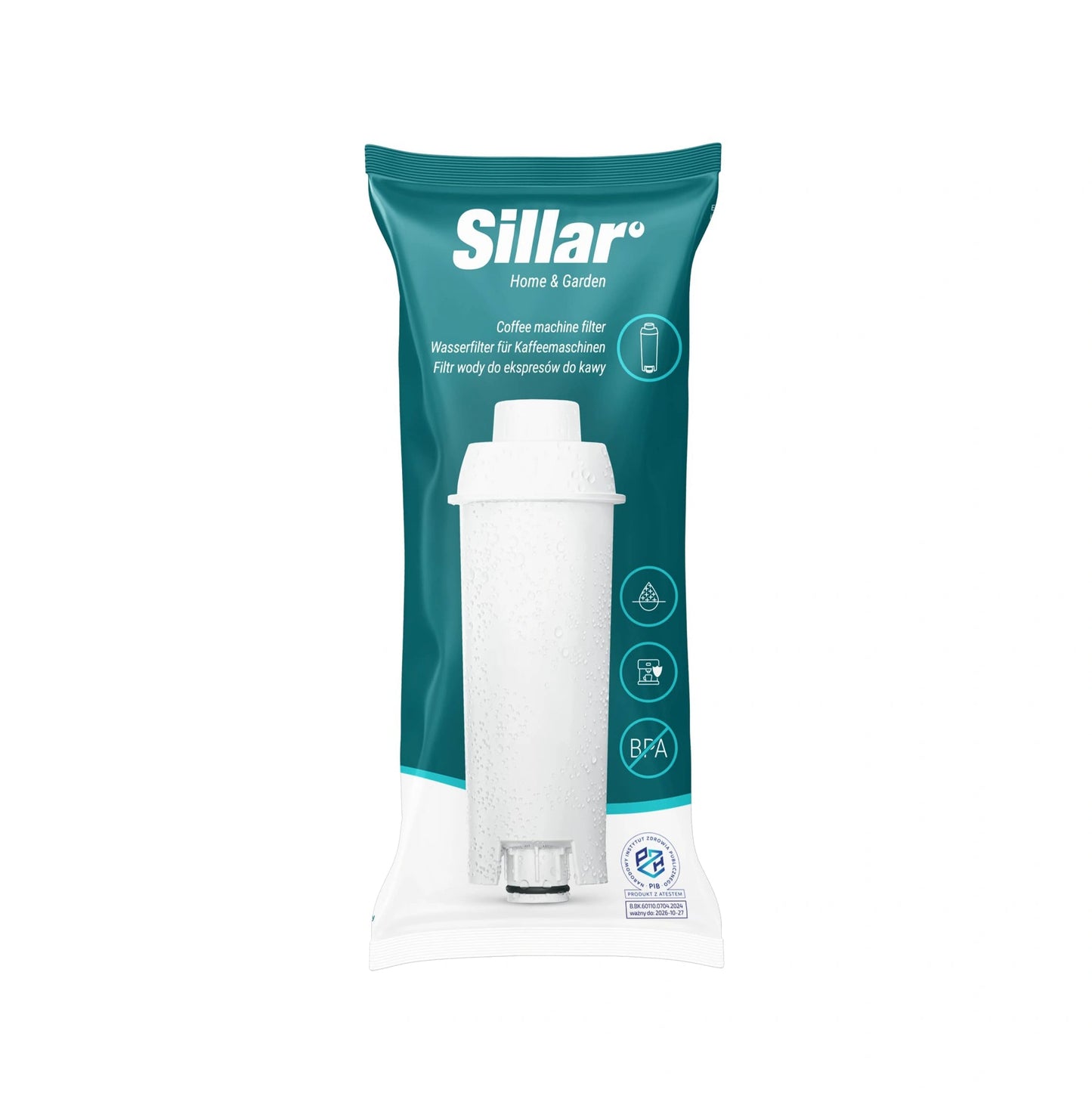 "Sillar filter za vodu za DeLonghi aparat za kavu - pakiranje 1 komad"