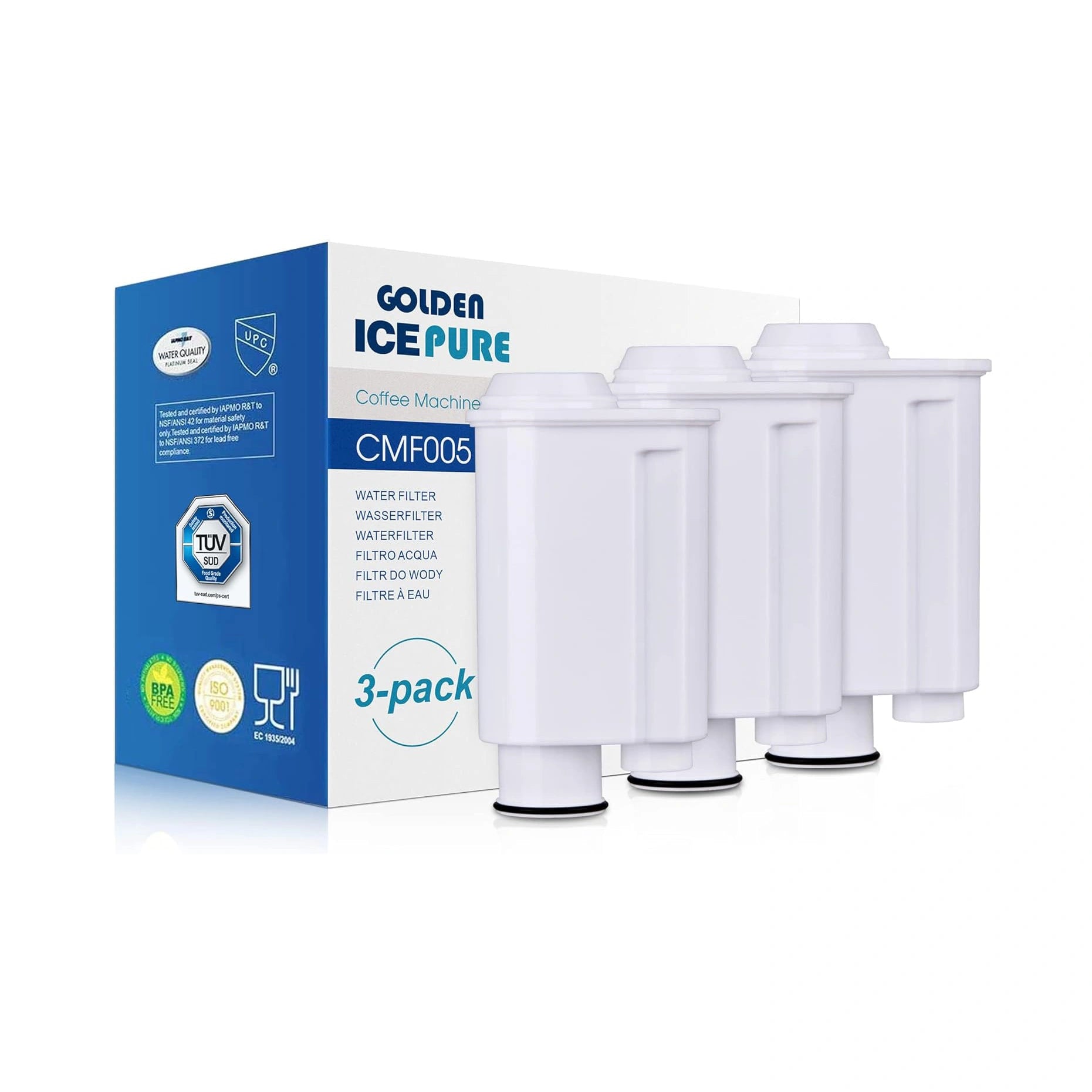"GOLDEN ICEPURE filter za vodu za Saeco aparat za kavu - pakiranje 3 komada"
