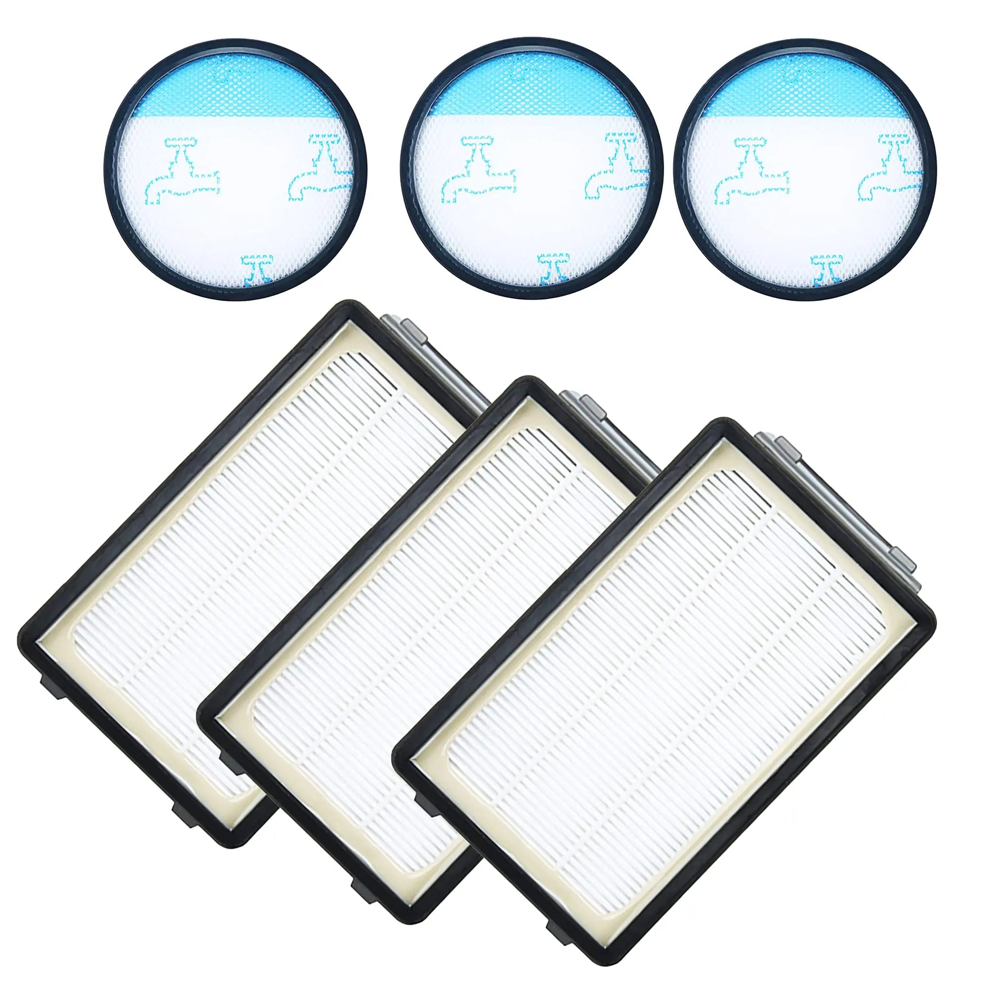 Komplet filtera za Rowenta, Tefal, Moulinex usisavače – pogled s više kuteva