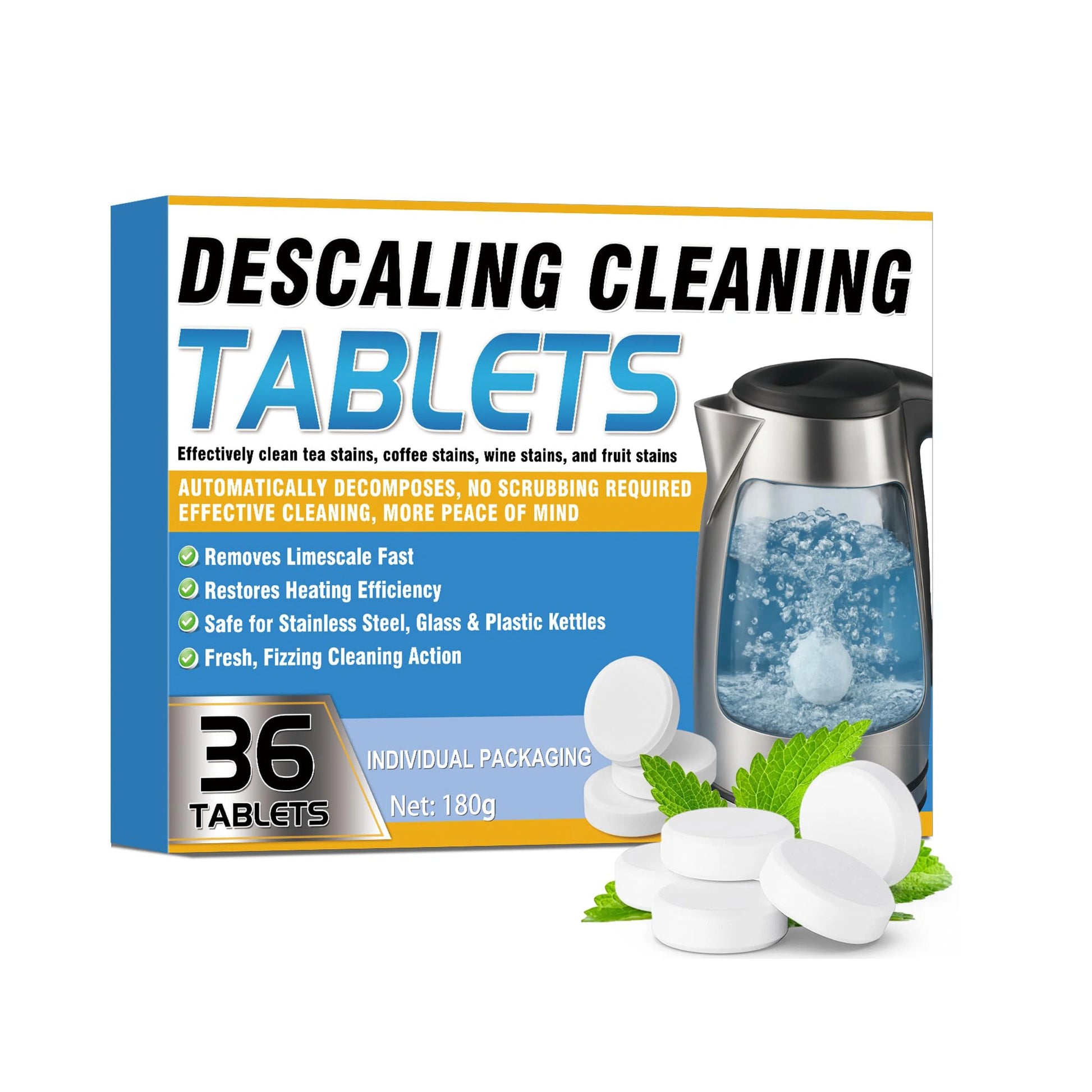 WANSIVE tablete za odstranjivanje kamenca 36 komada - pakiranje