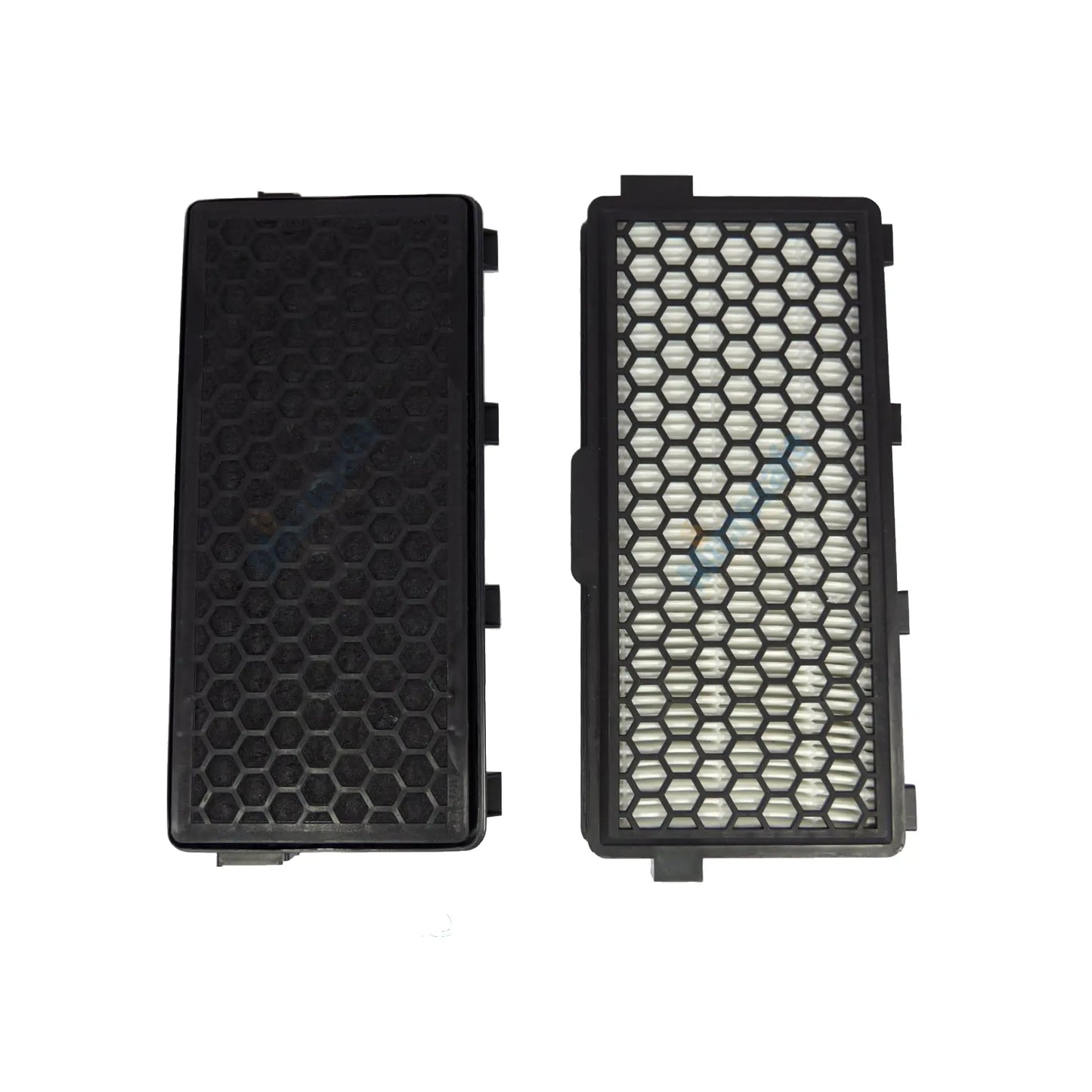 Prednja i stražnja strana HEPA filtera za Miele – zamjena za SF-AP 50, SF-AH 50